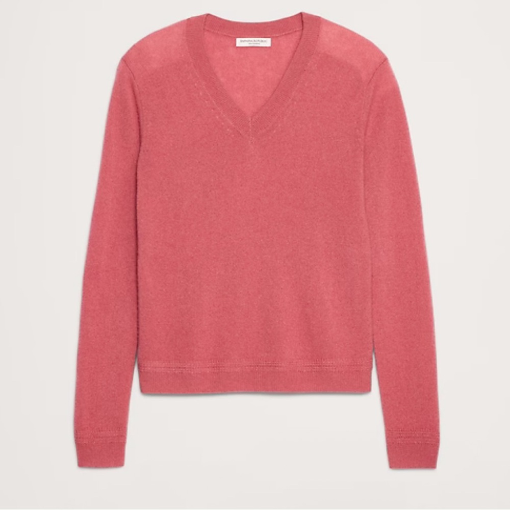 Banana republic LIGHTWEIGHT CASHMERE V-NECK SWEATER